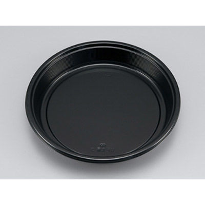 寿司容器　UF丸桶3 黒本体　240枚(10枚×24) 0592403000525　シーピー化成（直送品）