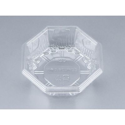 透明サラダ容器 COPNコモ八角11本体　1800枚(50枚×36) 0653211000005　シーピー化成（直送品）