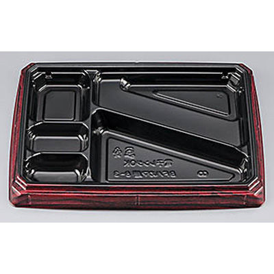 弁当容器　BFハカマ膳8-3ローズW本体(N)　600枚(50枚×12) 0746108032605　シーピー化成（直送品）