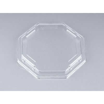 弁当容器　BFハカマ集八角17嵌合蓋(N)　600枚(50枚×12) 0748517900008　シーピー化成（直送品）