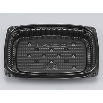 惣菜容器　BFエコD15-11B黒　1800枚(50枚×36) 0751151120525　シーピー化成（直送品）