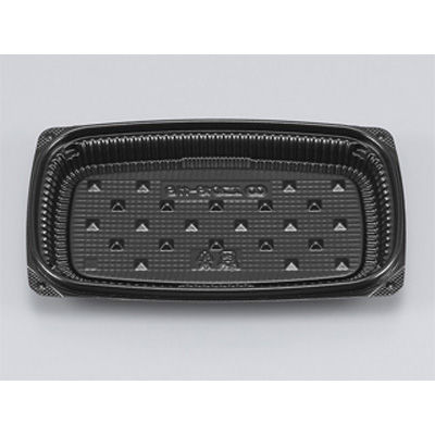 惣菜容器　BFエコD18-11B黒　1500枚(50枚×30) 0751181120525　シーピー化成（直送品）