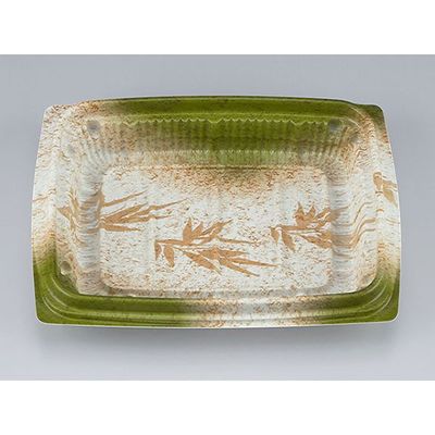 惣菜容器　BFエコD34 笹織部(N)　1000枚(50枚×20) 0752340001125　シーピー化成（直送品）