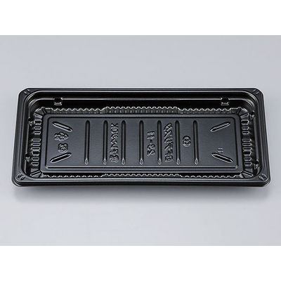 惣菜容器　BFデリスタ23-11 黒本体　600枚(50枚×12) 0771231100525　シーピー化成（直送品）