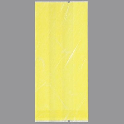 福助工業 合掌袋 合掌ガゼット袋 GU(レーヨンタイプ) No.10A1 淡黄 バラ 100枚 0806651 1包(100枚入)（直送品）
