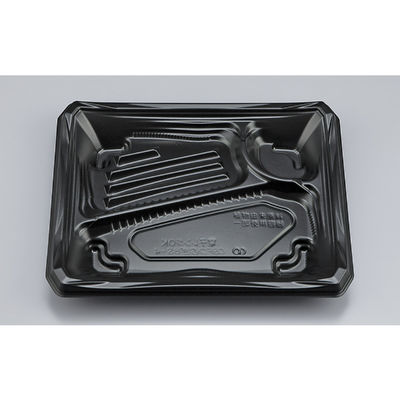 弁当容器　CBFつむぎ8S-4黒本体　600枚(50枚×12) 0A00208540525　シーピー化成（直送品）