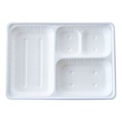 タカギ産業 弁当容器 T-73-1 白 中皿 1500枚(250枚×6) 2000161 1ケース(1500枚入(250枚×6袋))（直送品）