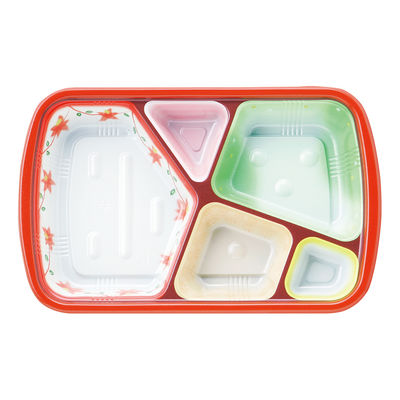 タカギ産業 弁当容器 TSR-70-50 柄付 本体 800枚(50枚×16) 2004567 1ケース(800枚入(50枚×16袋))（直送品）