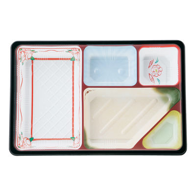 弁当容器 TSR-90-60(2) 柄付 本体 900枚(50枚×18) 2004570 1ケース(900枚入(50枚×18袋))（直送品）