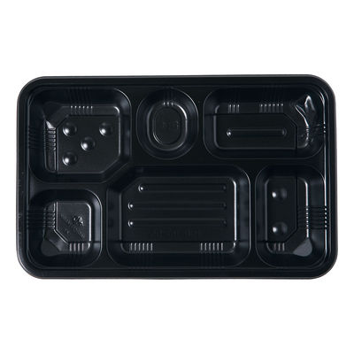 タカギ産業 弁当容器 TSR-90-55 黒 本体 800枚(50枚×16) 2004607 1ケース(800枚入(50枚×16袋))（直送品）