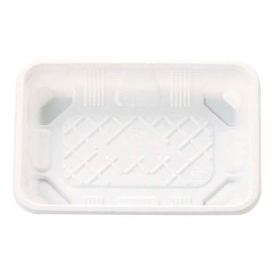 タカギ産業 弁当容器 TSR-10 白黒 本体 1200枚(100枚×12) 2004638 1ケース(1200枚入(100枚×12袋))（直送品）