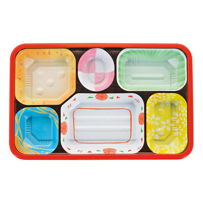 タカギ産業 弁当容器 TSR-90-55 柄付 本体 800枚(50枚×16) 2004822 1ケース(800枚入(50枚×16袋))（直送品）