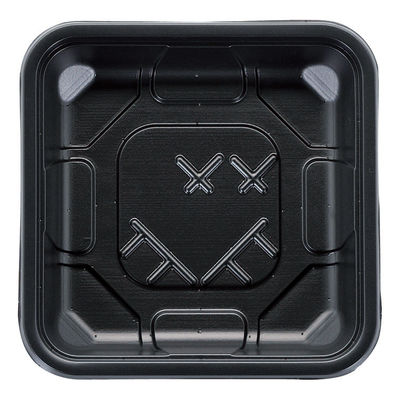 タカギ産業 弁当容器 TSR-8 黒 本体 2000枚(100枚×20) 2004844 1ケース(2000枚入(100枚×20袋))（直送品）