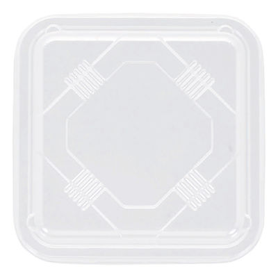 タカギ産業 弁当容器 TSR-8 透明蓋 2000枚(100枚×20) 2004845 1ケース(2000枚入(100枚×20袋))（直送品）