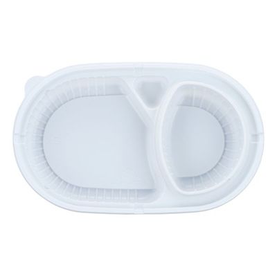 タカギ産業 カレー容器 TSR-カレー 白 本体 800枚(50枚×16) 2004847 1ケース(800枚入(50枚×16袋))（直送品）