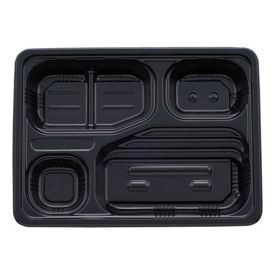 タカギ産業 弁当容器 TSR-70-55S 黒 本体 1000枚(50枚×20) 2004852 1ケース(1000枚入(50枚×20袋))（直送品）