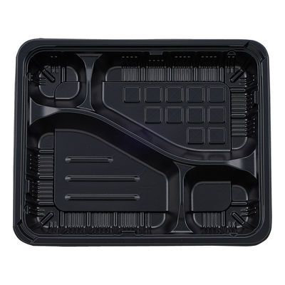 タカギ産業 弁当容器　TSR-24-20A 黒 本体　900枚(50枚×18) 2004870（直送品）