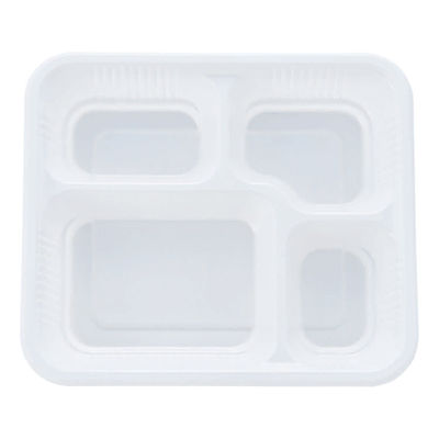 タカギ産業 弁当容器 TY-2 本体:白 1200枚(50枚×24) 2004983 1ケース(1200枚入(50枚×24袋))（直送品）