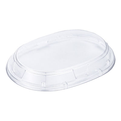 タカギ産業 弁当容器　アジロわっぱ 透明蓋　900枚(100枚×9) 2005680（直送品）