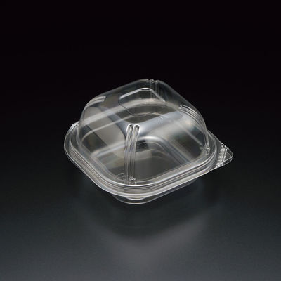 フードパック ユニコン LS-角110ドーム 透明 1200枚(100枚×12) 5K11150（直送品）