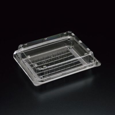 スミ フードパック ユニコン LS-角35盛-2 透明 800枚(50枚×16) 5LK3250 1ケース(800枚入(50枚×16袋))（直送品）