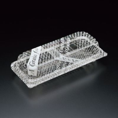 スミ フードパック ユニコン LS-72 白英字 900枚(100枚×9) 5S72129 1ケース(900枚入(100枚×9袋))（直送品）