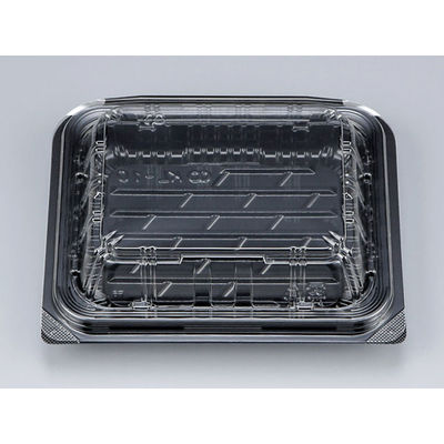 嵌合フードパック　KL-10 黒　1200枚(50枚×24) 645602　シーピー化成（直送品）