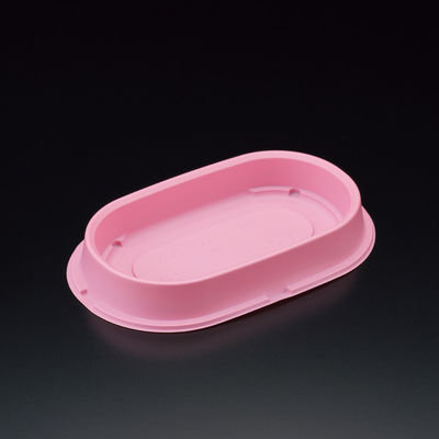 スミ SPレンジ PE-1_中皿 チェリー 1200枚(50枚×24) 8PE1307 1ケース(1200枚入(50枚×24袋))（直送品）