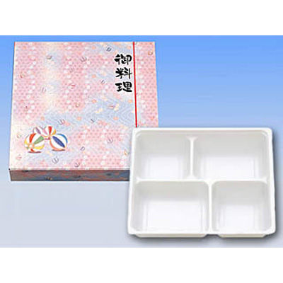 仕出弁当 70-70恋夢ワンピース・中仕切70-70白セット 300枚(50枚×6) BSBP-01602（直送品）
