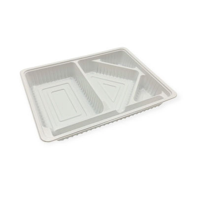 北原産業 弁当容器 中仕切70-55 白 300枚(50枚×6) CB-7055 1ケース(300枚入(50枚×6袋))（直送品）