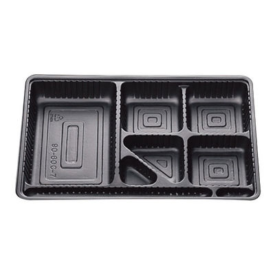 北原産業 弁当容器　中仕切90-60 C-7黒カルプ　300枚(50枚×6) CB-906W（直送品）
