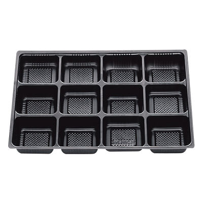 北原産業 弁当容器 中仕切90-65 C-2黒 300枚(50枚×6) CB-907B 1ケース(300枚入(50枚×6袋))（直送品）