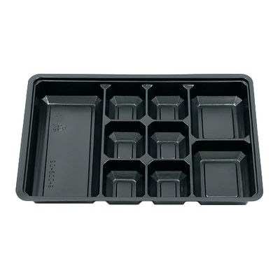 北原産業 仕出弁当 中仕切90-60 C-9黒カルプ 300枚(50枚×6) CB-906Y 1ケース(300枚入(50枚×6袋))（直送品）