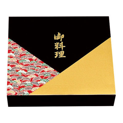 北原産業 弁当容器 70-70若松 ワンピース紙ボックス本体 300枚(50枚×6) CE-7071 1ケース(300枚入(50枚×6袋))（直送品）