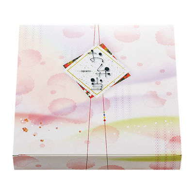 北原産業 弁当容器 唯結 ワンピース紙ボックス本体 300枚(50枚×6) CE-7530 1ケース(300枚入(50枚×6袋))（直送品）