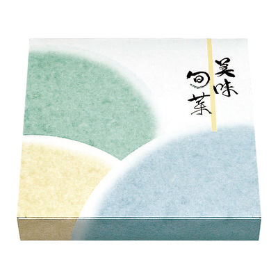 北原産業 弁当容器 ひより ワンピース紙ボックス本体 300枚(50枚×6) CE-8206 1ケース(300枚入(50枚×6袋))（直送品）