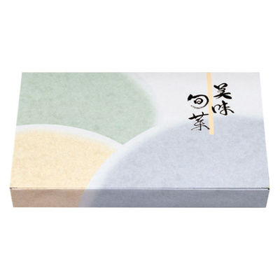 仕出弁当 90-60ひより ワンピース 紙ボックス本体 300枚(50枚×6) CE-907X 1ケース(300枚入(50枚×6袋))（直送品）