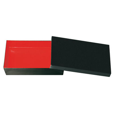 北原産業 重箱 YJ-15 朱黒 共蓋セット 240枚(40枚×6) CT-5070 1ケース(240枚入(40枚×6袋))（直送品）