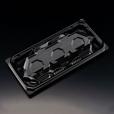 刺身容器　バイオ 流派 盛25-12B 黒　800枚(50枚×16) FAPK391　リスパック（直送品）