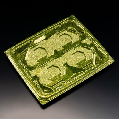 刺身容器　バイオ 流派 盛20-17B ステラグリーン　600枚(50枚×12) FAPK535　リスパック（直送品）