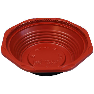 北原産業 どんぶり容器 KDN155-250朱黒本体 900枚(50枚×18) KDN1556 1ケース(900枚入(50枚×18袋))（直送品）