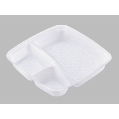 北原産業 どんぶり容器 KFW-10PPF白中仕切 900枚(50枚×18) KLF7008 1ケース(900枚入(50枚×18袋))（直送品）