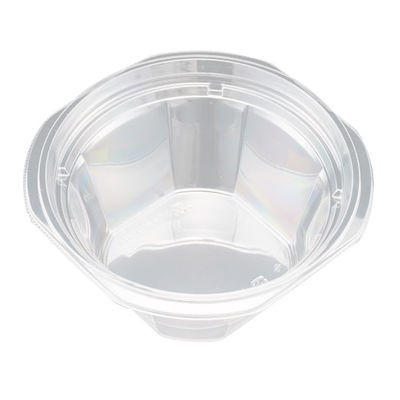 サラダ・フルーツ容器　バイオカップ マルル 16-80B　600枚(50枚×12) PABD354　リスパック（直送品）