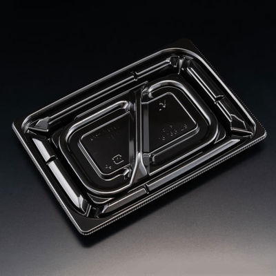 惣菜容器　バイオカップ 優枠 18-13B-2S 黒　800枚(50枚×16) PABH291　リスパック（直送品）