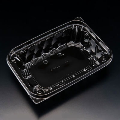 サラダ容器　バイオ アソートケース 18-13B(38) 黒　900枚(50枚×18) PBPU392　リスパック（直送品）