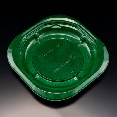 軽食容器　バイオデリカ サラエル M21B K-ビアグリーン　400枚(50枚×8) RHBL509　リスパック（直送品）