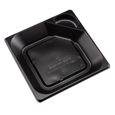 重容器　饗格重175 中皿2 黒　600枚(50枚×12) RHHM231　リスパック（直送品）