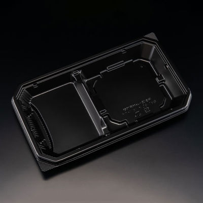 麺セット容器　バイオ 楽麺コンボ 26-15B 黒　600枚(50枚×12) RRAI400　リスパック（直送品）