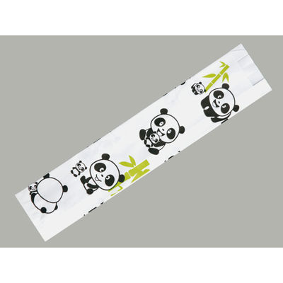 スナック・軽食袋 大阪ポリエチレン販売 CRS-8 チュロス袋 パンダ柄 1000枚(100枚×10) 9625（直送品）
