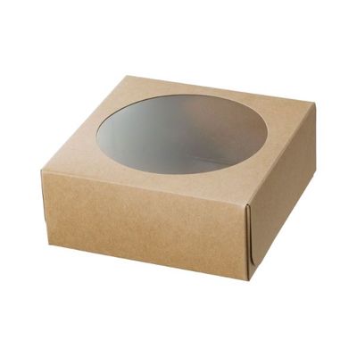 軽食用 ウィンドBOX WR-105 クラフト【weeco】 600枚(50枚×12) 110117（直送品）